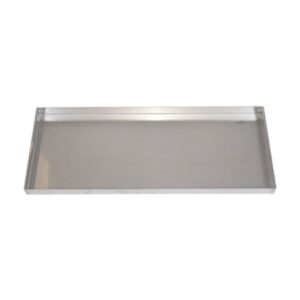 BANDEJA C/ CONTENÇÃO EM INOX 316 P/ ARMÁRIO STD/GAB