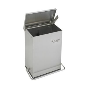 Lixeira Industrial Inox de Pedal com Tampa 30 Litros